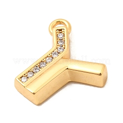 Ottone micro spianare fascino zirconi&nbsp;KK-C117-12G-Y