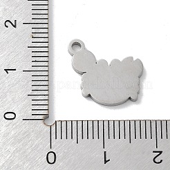 304 Edelstahl-Emaille-Anhänger&nbsp;STAS-P339-18P-01