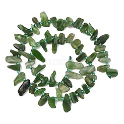 Natur Jaspis Perlen Stränge&nbsp;G-F821-C03-01