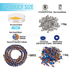 Kit fai da te per realizzare collane/braccialetti&nbsp;DIY-TAC0032-18A