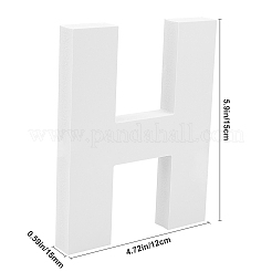 Ornements de lettres en bois&nbsp;WOOD-GF0001-15-08