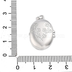Messing-Medaillon-Anhänger&nbsp;KK-H206-01P-01