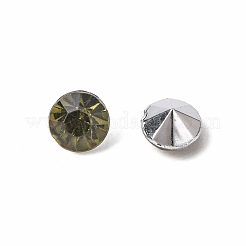 Imitazione taiwan acrilico con strass a punta sul retro cabochon&nbsp;GACR-A003-5mm-29