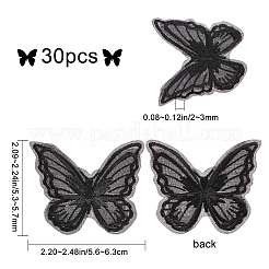 30 accessorio per costumi in organza intrecciata fatto a mano&nbsp;DIY-GF0005-35B