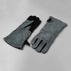 Schweißerhandschuhe aus Rindsleder&nbsp;AJEW-WH20098-052