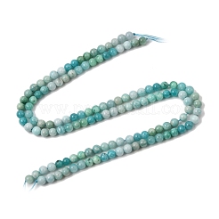 Rangs de perles d'amazonite naturelle à dégradé&nbsp;GG-CBA54CC-C01-6mm