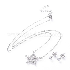 Set di gioielli in acciaio inossidabile 304&nbsp;SJEW-F211-03-P