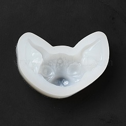 Moldes de silicona diy cabeza de gato civeta&nbsp;LS-SIMO-B002-11