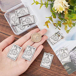 10 pendentif en acier inoxydable 201&nbsp;STAS-DC0011-11