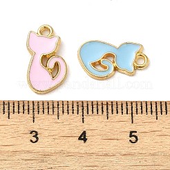Pendentifs d'émail en alliage&nbsp;ENAM-Q507-02G