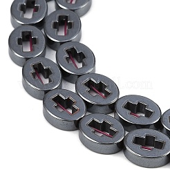 Perline di ematite non magnetici fili sintetici&nbsp;G-K375-C02-01