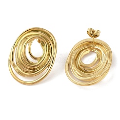 Pendientes de acero inoxidable 304 para mujer&nbsp;LS-EJEW-S001-08