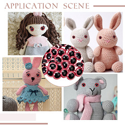 Augen aus Harzpuppenhandwerk&nbsp;DIY-GO0001-44A