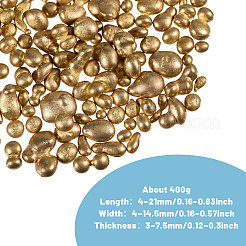 400g Nuggets Messingperlen&nbsp;FIND-CA0011-12