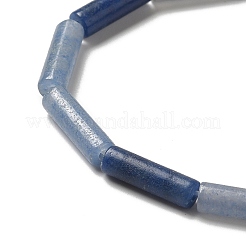 Fili di perline di avventurina blu naturale tinte e riscaldate&nbsp;G-D464-38