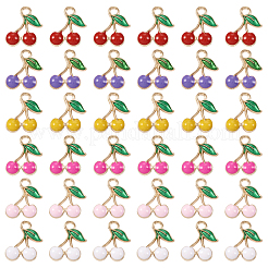 Encantos de esmalte de aleación 60pcs 6 colores&nbsp;FIND-TA0002-31