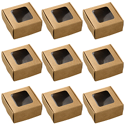 24 boîte d'emballage pliante en papier kraft&nbsp;CBOX-CN0001-01