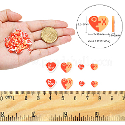 Handgemachter Ton-Cabochon&nbsp;CLAY-CJC0012-013