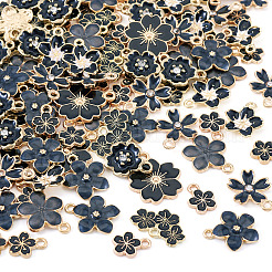 Encantos de esmalte de aleación 100pcs 10 estilos&nbsp;ENAM-TA0003-01