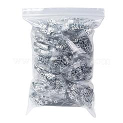 Vernickelt Acryl-Perlen&nbsp;SACR-JQ0001-04AS