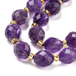 Natürlichen Amethyst Perlen Stränge&nbsp;G-N342-54