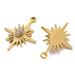 Sonnenanhänger aus natürlichen und synthetischen Mischsteinen&nbsp;STAS-K258-35G