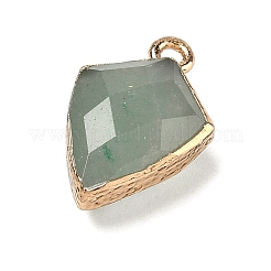 Pendentifs en aventurine vert naturel&nbsp;G-K422-01G-04