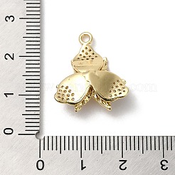 Cremagliera in ottone placcatura pendenti zirconi&nbsp;KK-M267-11G