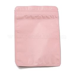 Sacs à fermeture éclair d'emballage en plastique, pochettes supérieures auto-scellantes, rectangle, rose, 15x10.5x0.15 cm, épaisseur unilatérale : 2.5 mil (0.065 mm)