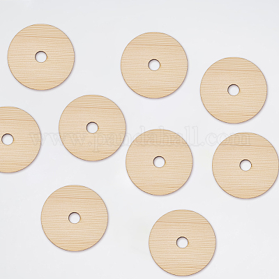 Unbehandelter Holzspan&nbsp;WOOD-WH0048-04A-1