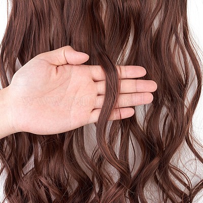 Hair extensions 3/4 hotsell full head medium brown