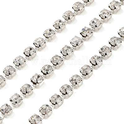 Catene della tazza del rhinestone di ferro&nbsp;CH-A008-01B-1