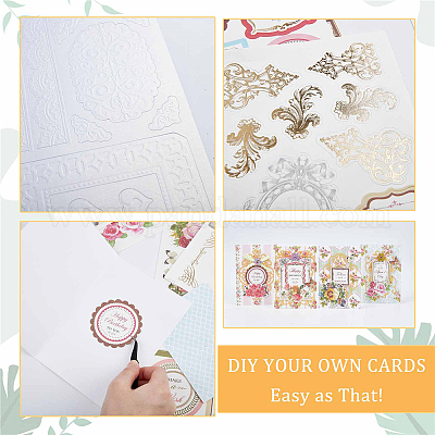 Floral Card Making Kit and Supplies