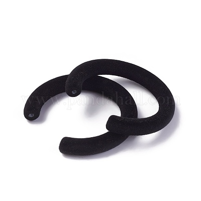 Perles acryliques flocky&nbsp;X-OACR-L010-B-07-1