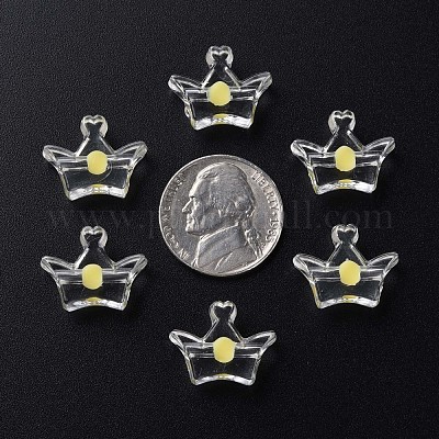 Perles en acrylique transparente&nbsp;MACR-S373-105-B05-1
