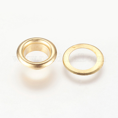 Anneau d'oeillets en laiton&nbsp;KK-WH0004-05G-10mm-1