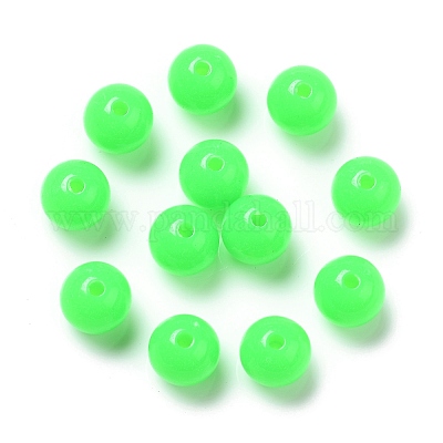 Fluoreszierende Acrylperlen&nbsp;MACR-R517-8mm-07-1