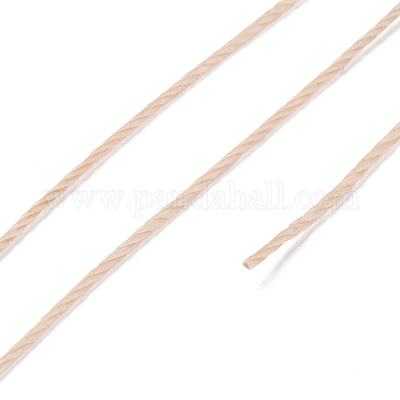 Ficelle ronde en fil de polyester ciré&nbsp;YC-D004-02E-SJ05-1