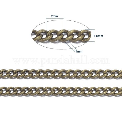 Catene di ottone ritorti&nbsp;CHC010Y-AB-1