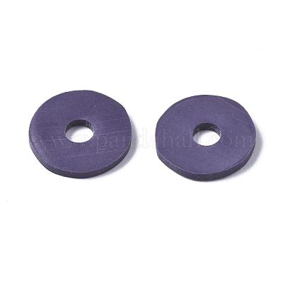 Wholesale Flat Round Eco-Friendly Handmade Polymer Clay Beads
