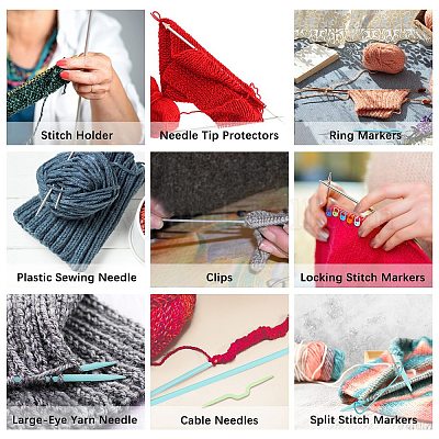 Yarn Sewing Needles Pack of 6, Plastic Needles for Knitting Crochet,  Plastic Sewing Big Needles -  Denmark