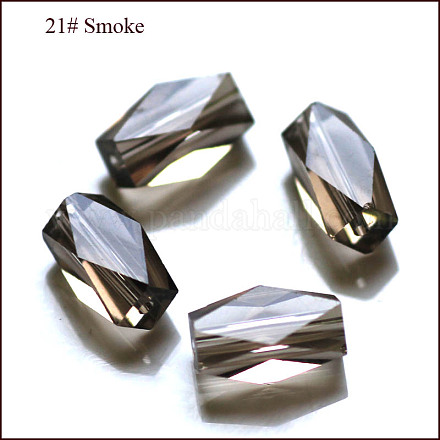 Abalorios de cristal austriaco de imitación SWAR-F055-12x6mm-21-1