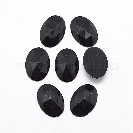 Acrílico Diamante de imitación plana espalda cabujones GACR-Q011-30x40-01-1
