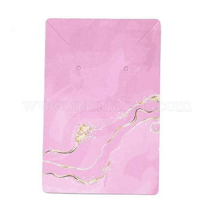 Hot Stamping Cardboard Paper Jewelry Display Cards CDIS-A005-01A-1