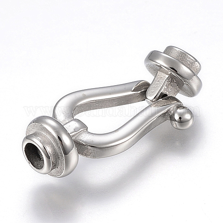 304 Stainless Steel Clasps STAS-F169-94P-1