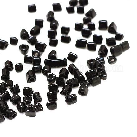 Perles de rocaille de verre opaques SEED-R030-A11-1