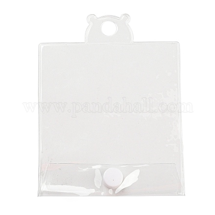 Transparente Plastiktüten mit Knöpfen OPP-Q007-01A-1