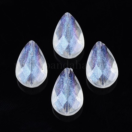 Perles en acrylique transparente X-OACR-N008-102-1