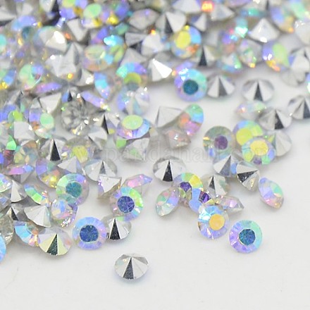 Grade AAA Pointed Back Resin Rhinestones CRES-R120-4.7mm-34-1