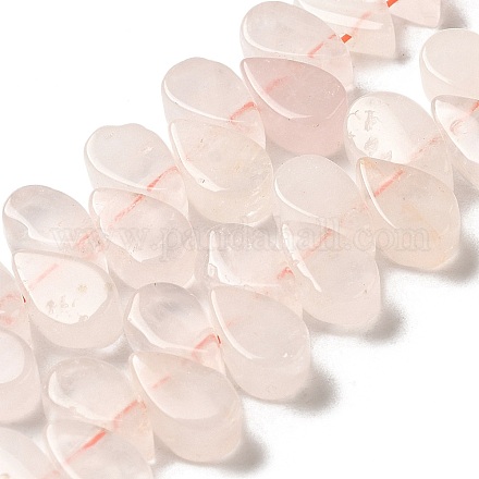 Chapelets de perles en quartz rose naturel G-B064-B30-1